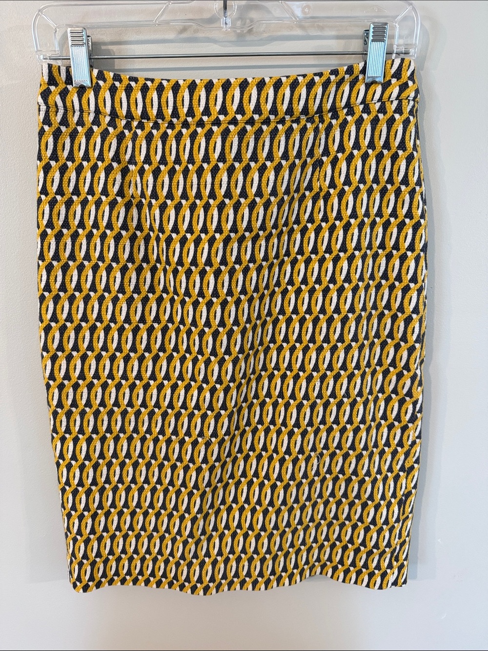 Boden Geometric Pencil Skirt